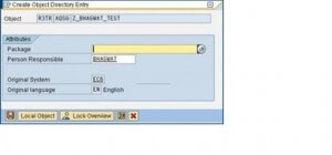 Sreenshot of create object directory entry for reference