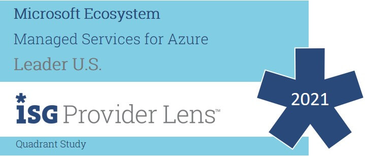 Leader in Managed Services for Azure Leader in Managed Services for Azure