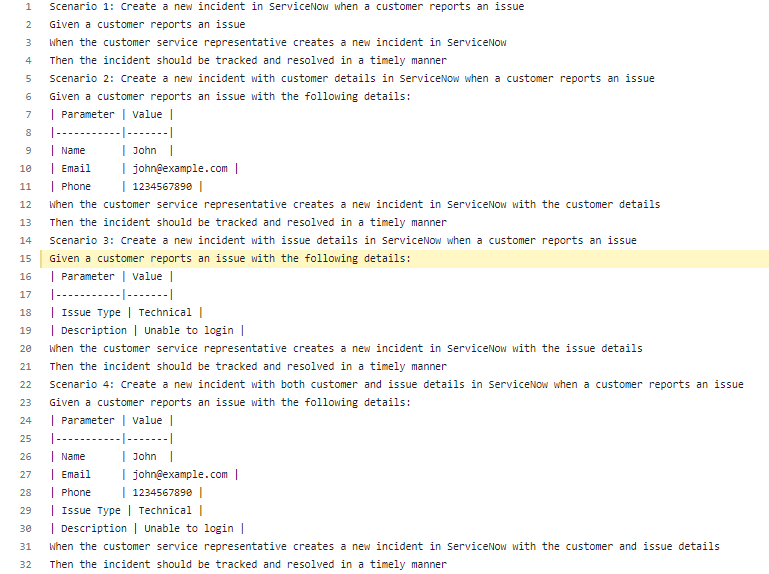 screenshot of response received from ChatGPT