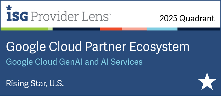 Hexaware Named a Rising Star in Google Cloud GenAI and AI Services in the ISG Provider Lens™ Google Cloud Partner Ecosystem 2025 US Quadrant Report