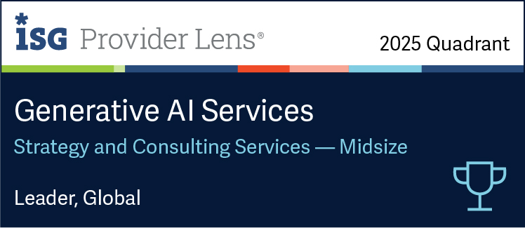 Hexaware Named a Leader in Strategy and Consulting Services – Midsize in the ISG Provider Lens® Generative AI Services 2025 Global Report